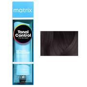 Farby do włosów i szampony koloryzujące - Matrix Tonal Control Pre-Bonded, kwasowy toner żelowy ton w ton, 4AA, 90ml - miniaturka - grafika 1