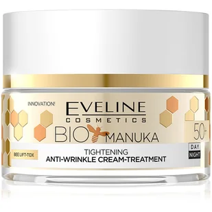 Eveline BIO MANUKA Krem 50+ dz/noc 50ml 088734 - Kremy do twarzy - miniaturka - grafika 1