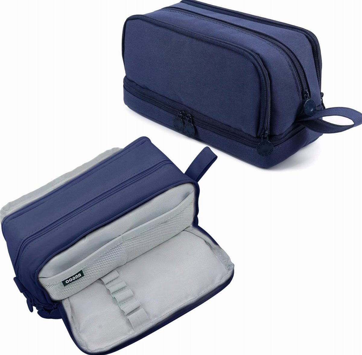 Piórnik 22x9.5x10cm 4 przegródki etui organizer długopisy duża pojemność