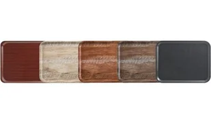 Cambro TACA DO SERWOWANIA CAPRI 330x430 mm DĄB LAMINOWANA GŁADKA CAMBRO - Tace i patery - miniaturka - grafika 2