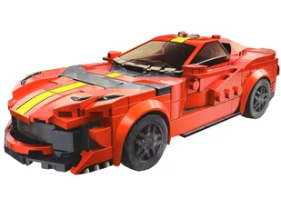 Klocki Konstrukcyjne Pojazd Auto Sportowe Robot Ferreai 812  351 el. - Roboty dla dzieci - miniaturka - grafika 2