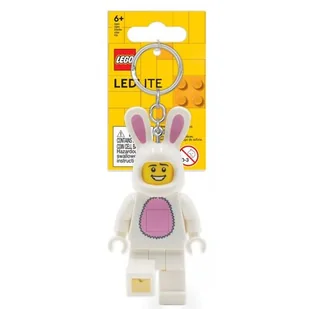 Lego LGL-KE73 Brelok latarka Królik - Breloczki dla dzieci - miniaturka - grafika 1