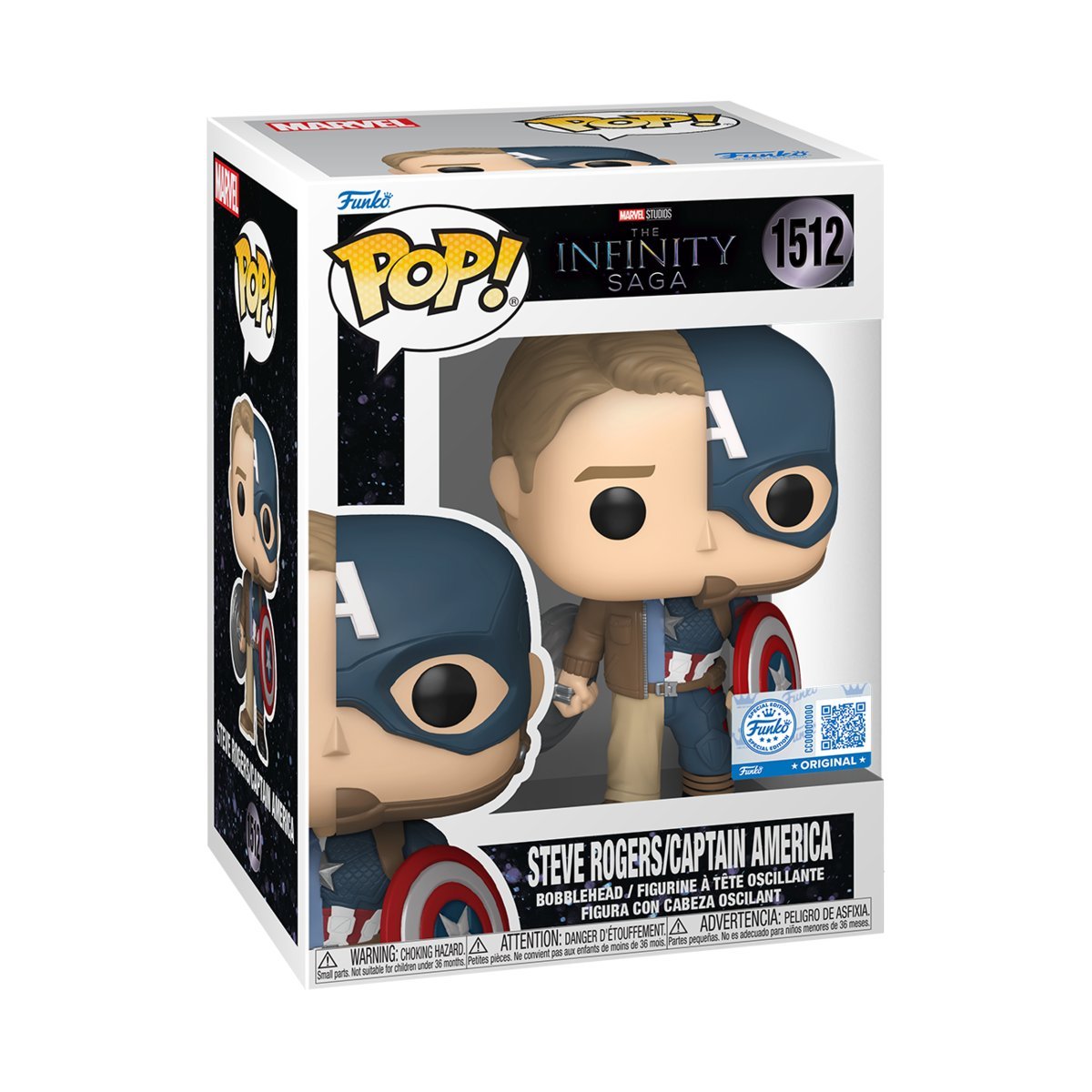 POP Marvel: IS Split- Cap/Steve