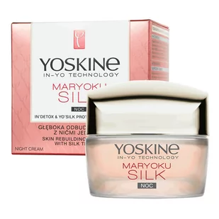 Yoskine Maryoku Silk krem na noc 50 ml - Kremy do twarzy - miniaturka - grafika 1