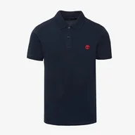 Koszulki męskie - TIMBERLAND POLO TFO CHEST LOGO SHORT SLEEVE POLO - Timberland - miniaturka - grafika 1