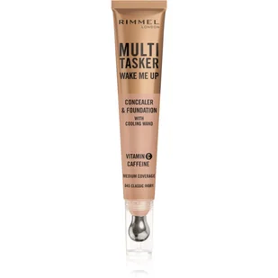 Rimmel Multitasker Wake Me Up Korektor 2w1, 045 Classic Ivory - Korektory do twarzy - miniaturka - grafika 1