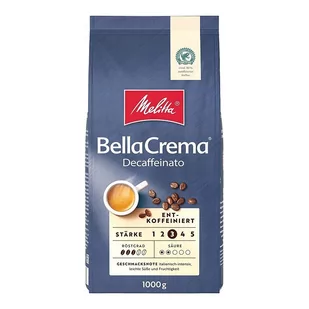 Kawa ziarnista MELITTA Bella Crema Decaffeinato 1 kg - Kawa - miniaturka - grafika 1