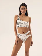 Stroje kąpielowe - Góra od bikini miękka Firenze Esotiq kremowy XL - miniaturka - grafika 1