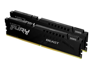 KINGSTON 32GB 5200MT/s DDR5 CL36 DIMM Kit of 2 FURY Beast Black - Pamięci RAM - miniaturka - grafika 1