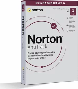 Norton AntiTrack 1 urządzenie 12 miesięcy (21427514) - Programy antywirusowe - miniaturka - grafika 1