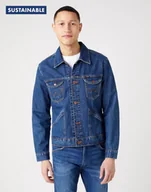 Kurtki męskie - Męska Kurtka Jeansowa Wrangler 124Mj W4Mjug923-S - miniaturka - grafika 1