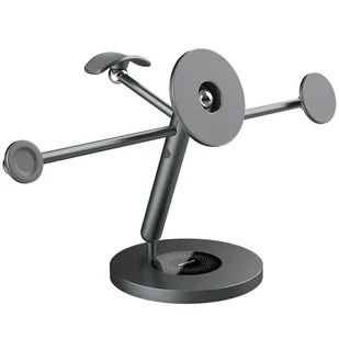 NILLKIN SNAPBRANCH MODULAR DEVICE STATION, GRAY / SZARY - Pozostałe akcesoria do telefonów - miniaturka - grafika 1