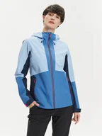 Odzież trekkingowa damska - CMP Kurtka przeciwdeszczowa 34Z6526 Niebieski Regular Fit - miniaturka - grafika 1