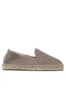 Espadryle męskie - Manebi Espadryle Flat Espadrilles K 1.9 C0 Brązowy - miniaturka - grafika 1