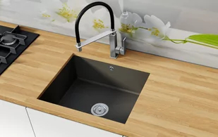 Exclusive Of Style Zlew Podblatowy Desk Beton Ciemny - Zlewozmywaki - miniaturka - grafika 1
