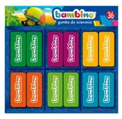 Przybory szkolne - St. Majewski BAMBINO GUMKA DO ŚCIERANIA 253516 AP253516 - miniaturka - grafika 1