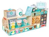 Prace ręczne dla dzieci - Drewniana kawiarnia Barista Coffee Shop Melissa & Doug - miniaturka - grafika 1