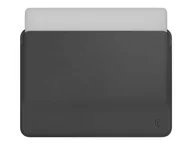 Torby na laptopy - Apple Etui WiWU Etui na laptopa teczka Wiwu do MacBook Pro 13 2019 Gray uniwersalny - miniaturka - grafika 1