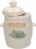 Beczki - Beczka Garnek Kamionka Kiszenia Kapusty Ogórków 3L - miniaturka - grafika 1