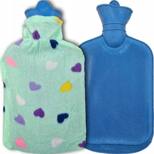 Termofor Duży Naturalna Guma Futerko Ogrzewacz 2L - Termofory - miniaturka - grafika 1