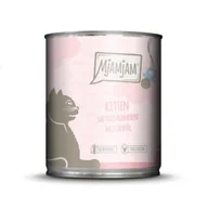 Mokra karma dla kotów - MjAMjAM mokra karma dla kotów, kurczak z olejem z łososia 6x800 g - miniaturka - grafika 1