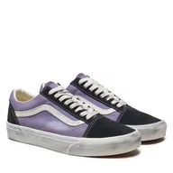 Trampki damskie - Trampki Vans Old Skool VN000CR5PRP1 Fioletowy - miniaturka - grafika 1