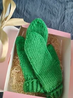 Rękawiczki - Rękawiczki z jednym palcem WOOLLY GREEN - miniaturka - grafika 1