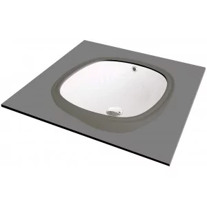DEANTE CGA 6U4U ALPINIA Umywalka ceramiczna podwieszana - Umywalki - miniaturka - grafika 1