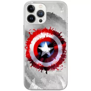 Etui Kapitan Ameryka 019 Marvel Nadruk pełny Szary Producent: Samsung, Model: A51 - Etui i futerały do telefonów - miniaturka - grafika 1