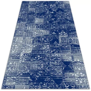 Dywan na taras zewnętrzny Chaotyczne kafle 60x90 cm - Dywany zewnętrzne - miniaturka - grafika 1
