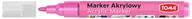 Markery permanentne - Toma Marker akrylowy TO-402 2,5mm różowy 9337 - miniaturka - grafika 1