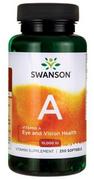 SWANSON Witamina A 10.000IU 250sgels - 087614010014