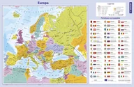 Przybory szkolne - Demart Podkładka na biurko Mapa Europy. - miniaturka - grafika 1