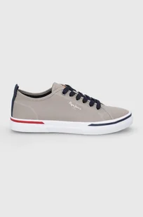 Pepe Jeans tenisówki kenton smart 22 męskie kolor brązowy - Trampki męskie - miniaturka - grafika 1