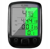 Liczniki rowerowe - Licznik Rowerowy Wodoodporny 25 Funkcji Lcd Zestaw - miniaturka - grafika 1