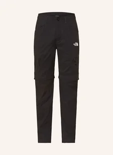 The North Face Spodnie Z Odpinanymi Nogawkami Exploration schwarz - Moda i Uroda OUTLET - miniaturka - grafika 1