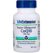 Witaminy i minerały dla sportowców - Life Extension Super Ubiquinol CoQ10 60 softgels - miniaturka - grafika 1