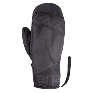 Męskie Rękawiczki IGUANA TORU 7327-BLK/DARK GREY – Czarny - Odzież trekkingowa męska - miniaturka - grafika 1