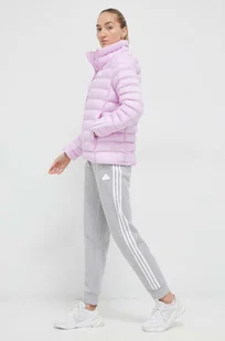 adidas spodnie dresowe kolor szary melanżowe - Spodnie damskie - miniaturka - grafika 1