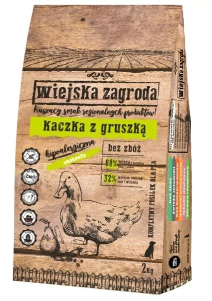 Wiejska Zagroda Kaczka z gruszką 9 kg