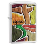Trafika - Zapalniczka Zippo Colorful Wood Design - miniaturka - grafika 1