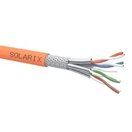 Kable miedziane - Przewód SSTP Solarix, kat.8, szpula 500m, LSOH, SXKD-8-SSTP-LSOH - miniaturka - grafika 1