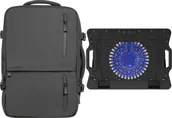 Torby na laptopy - Plecak Natec CAMEL PRO 17.3" NTO-2116 + Podstawka chłodząca Natec Dipper 2 NPL-2252 - miniaturka - grafika 1