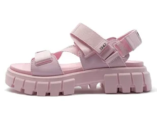 Palladium Revolt Sandal Mono, Trampki damskie, Cold Pink, 41, Zimny różowy - Trampki damskie - miniaturka - grafika 1