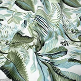 Obrusy i serwetki - Prostokątny bawełniany obrus plamoodporny Tropikalne liście - miniaturka - grafika 1