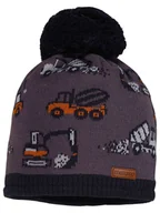 Czapki damskie - MaxiMo Czapka w kolorze granatowo-szarym - miniaturka - grafika 1