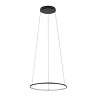 Lampy sufitowe - Circolo D45 lampa wisząca 1xLED/18W/4000K czarna 10863 - miniaturka - grafika 1