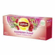 Herbata - Lipton Unilever Herbata owocowa Raspberry Punk, 32 g, 20 szt. - miniaturka - grafika 1