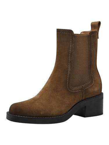 Tamaris Damskie klasyczne kozaki, damskie kozaki, wkładka Touch, Braun Camel, 39 EU