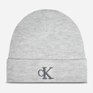 Czapki damskie - Czapka beany damska Calvin Klein K60K612319 One Size Szara (8720639567355) - miniaturka - grafika 1